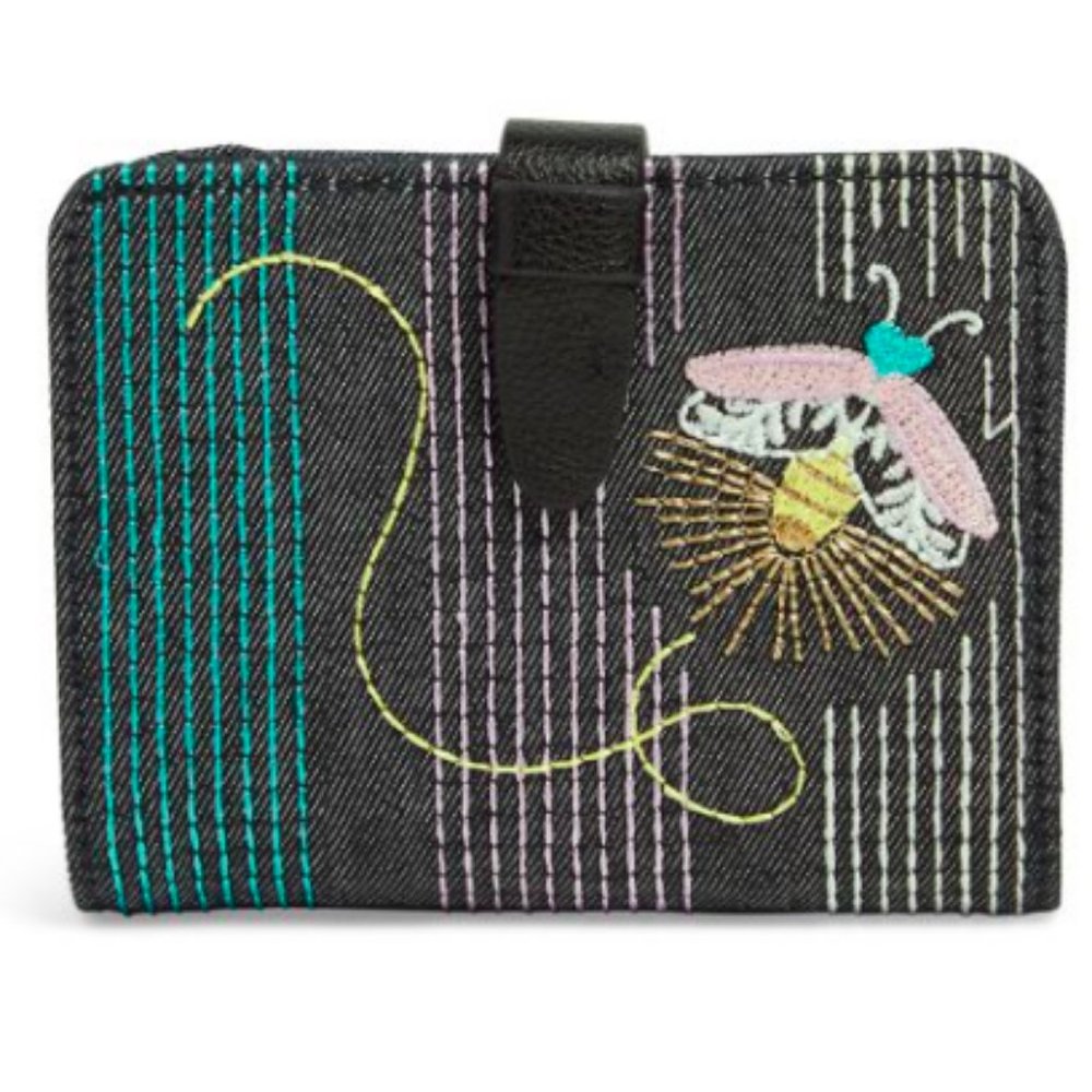 VERA BRADLEY ICONIC RFID WALLET MOONLIGHT GARDEN